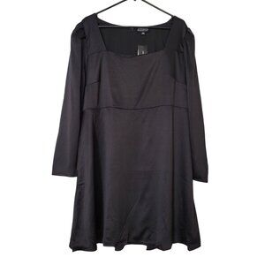 Danielle Bernstein Black Long Sleeve Dress 20W